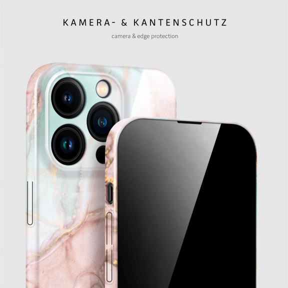 ONEFLOW Bliss Cover iPhone 15 Pro Marmor Muster – Weiteres Produktbild 2