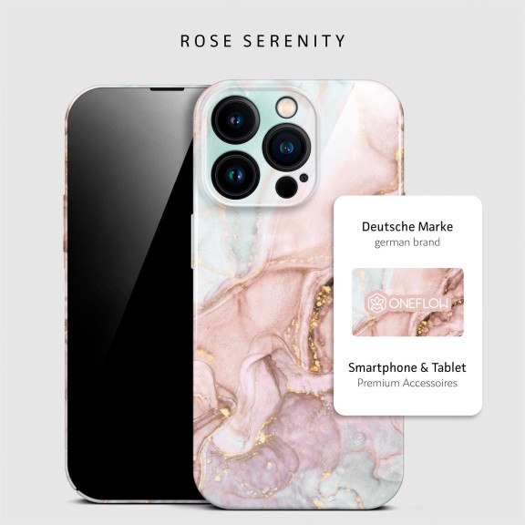 ONEFLOW Bliss Cover iPhone 15 Pro Marmor Muster – Weiteres Produktbild 4