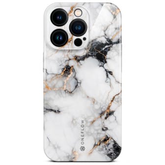 ONEFLOW Bliss Cover iPhone 15 Pro Marmor Muster – Marble Veil ONEFLOW Bliss Cover iPhone 15 Pro Marmor Muster – Marble Veil