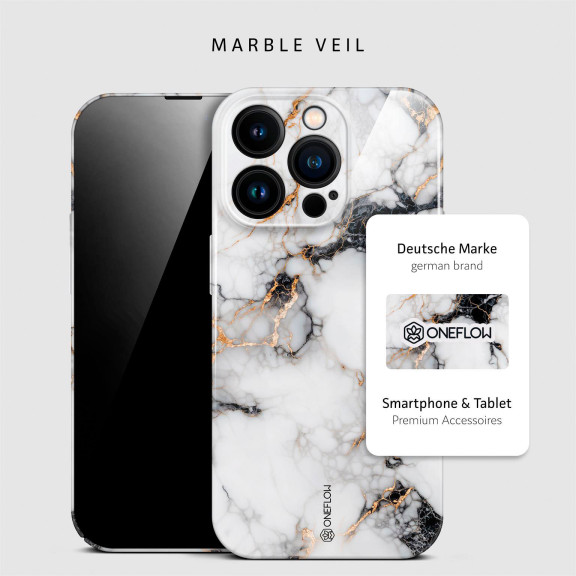 ONEFLOW Bliss Cover iPhone 15 Pro Marmor Muster – Weiteres Produktbild 4 ONEFLOW Bliss Cover iPhone 15 Pro Marmor Muster – Weiteres Produktbild 4