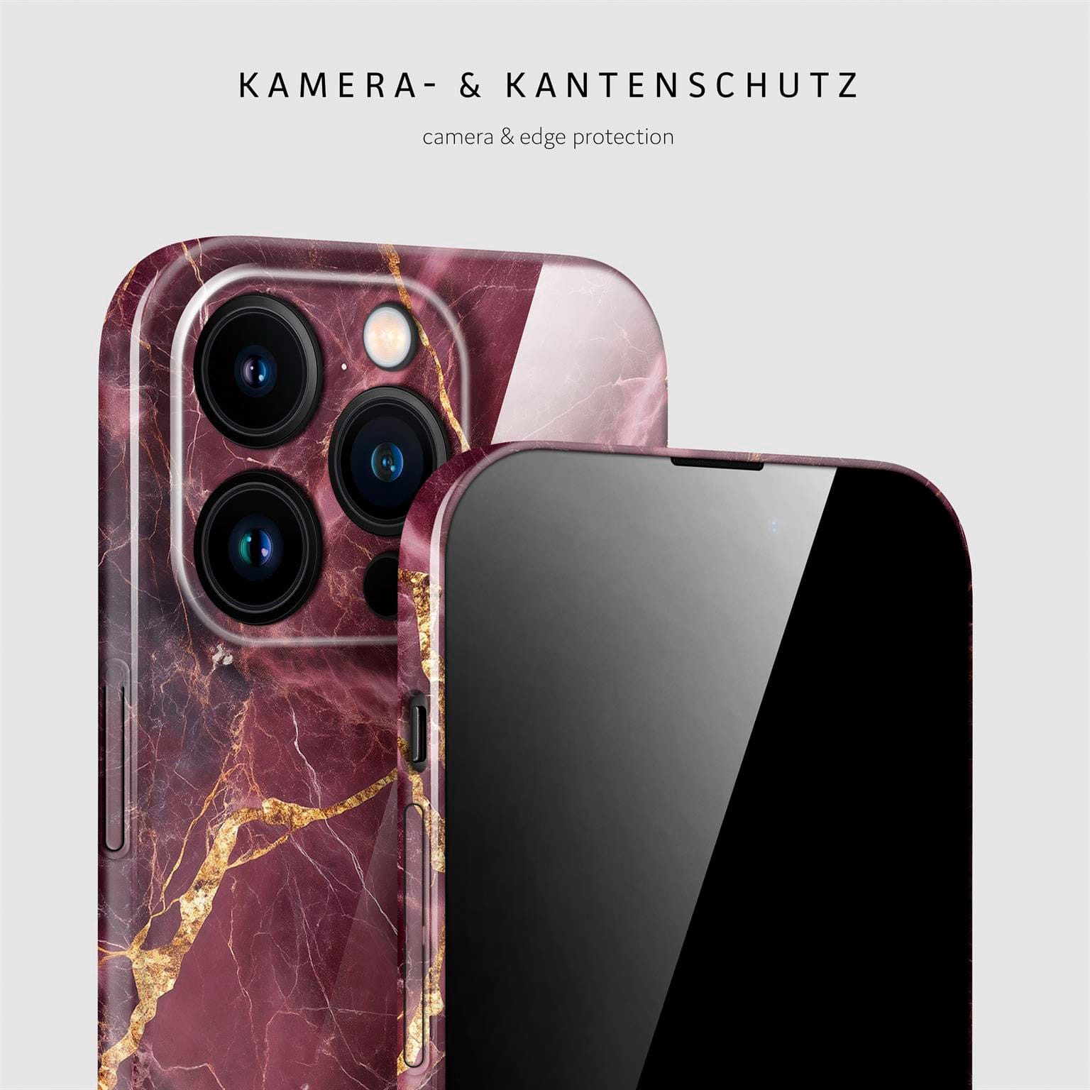 ONEFLOW Bliss Cover iPhone 15 Pro Marmor Muster – Weiteres Produktbild 2