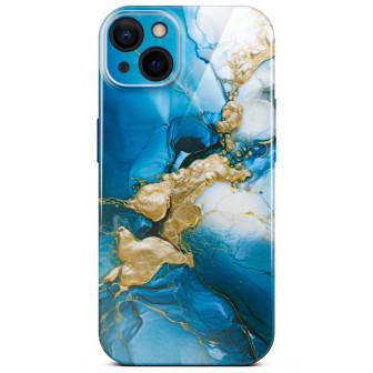 ONEFLOW Bliss Cover iPhone 15 Marmor Muster – Sapphire Dream ONEFLOW Bliss Cover iPhone 15 Marmor Muster – Sapphire Dream