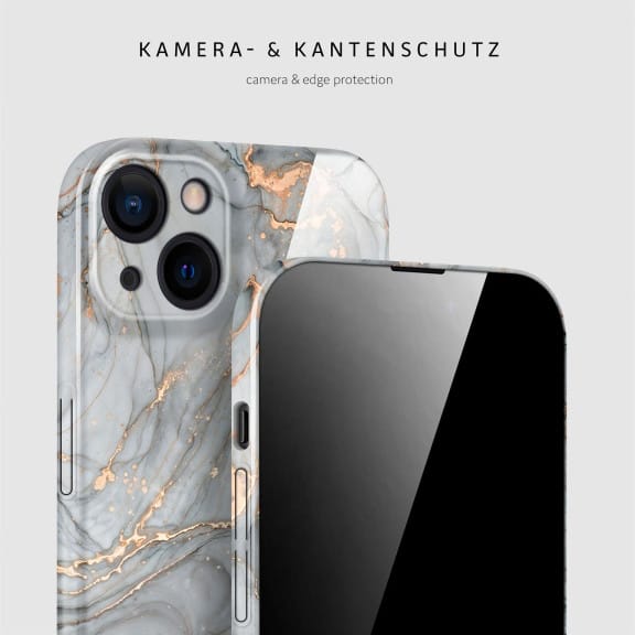 ONEFLOW Bliss Cover iPhone 15 Marmor Muster – Weiteres Produktbild 2 ONEFLOW Bliss Cover iPhone 15 Marmor Muster – Weiteres Produktbild 2