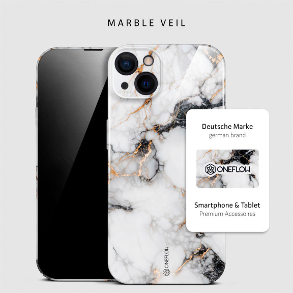 ONEFLOW Bliss Cover iPhone 15 Marmor Muster – Weiteres Produktbild 4
