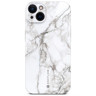 ONEFLOW Bliss Cover iPhone 15 Marmor Muster – Ivory Whisper ONEFLOW Bliss Cover iPhone 15 Marmor Muster – Ivory Whisper