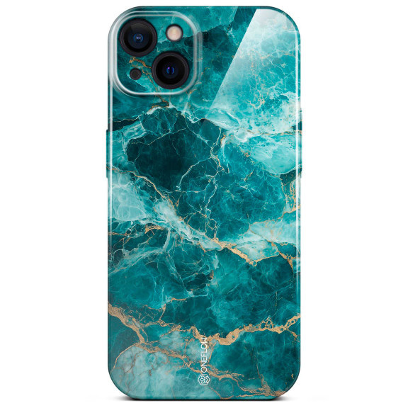 ONEFLOW Bliss Cover iPhone 15 Marmor Muster – Weiteres Produktbild 1