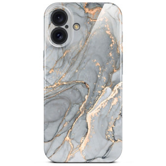 ONEFLOW ONEFLOW Bliss Cover iPhone 16 Plus Marmor Muster – Soft Granite