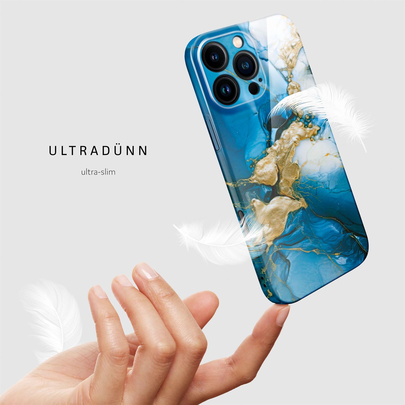 ONEFLOW Bliss Cover iPhone 16 Pro Max Marmor Muster – Weiteres Produktbild 4