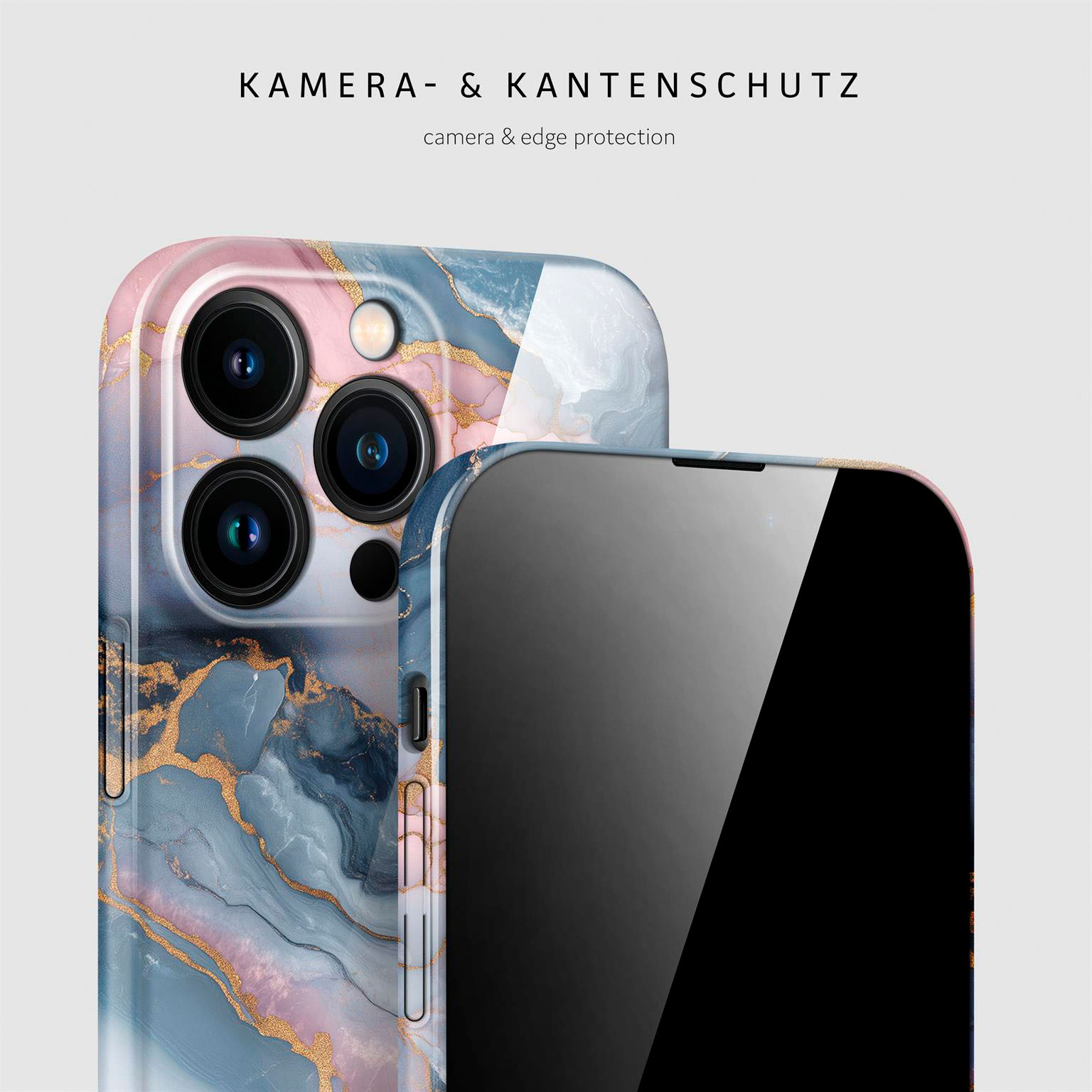ONEFLOW Bliss Cover iPhone 16 Pro Max Marmor Muster – Weiteres Produktbild 1