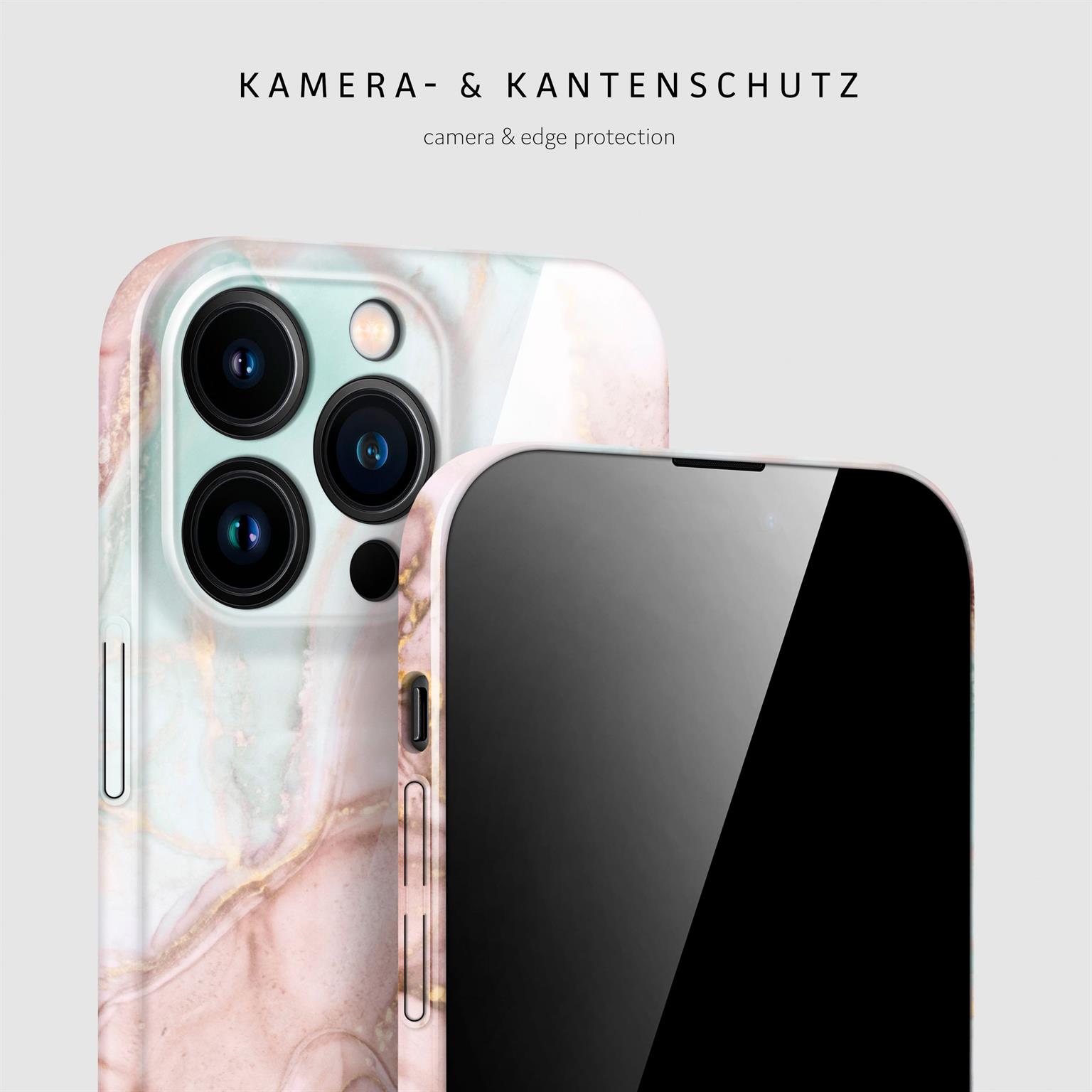 ONEFLOW Bliss Cover iPhone 16 Pro Max Marmor Muster – Weiteres Produktbild 2 ONEFLOW Bliss Cover iPhone 16 Pro Max Marmor Muster – Weiteres Produktbild 2