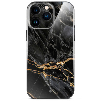 ONEFLOW Bliss Cover iPhone 16 Pro Max Marmor Muster – Black Mirage ONEFLOW Bliss Cover iPhone 16 Pro Max Marmor Muster – Black Mirage