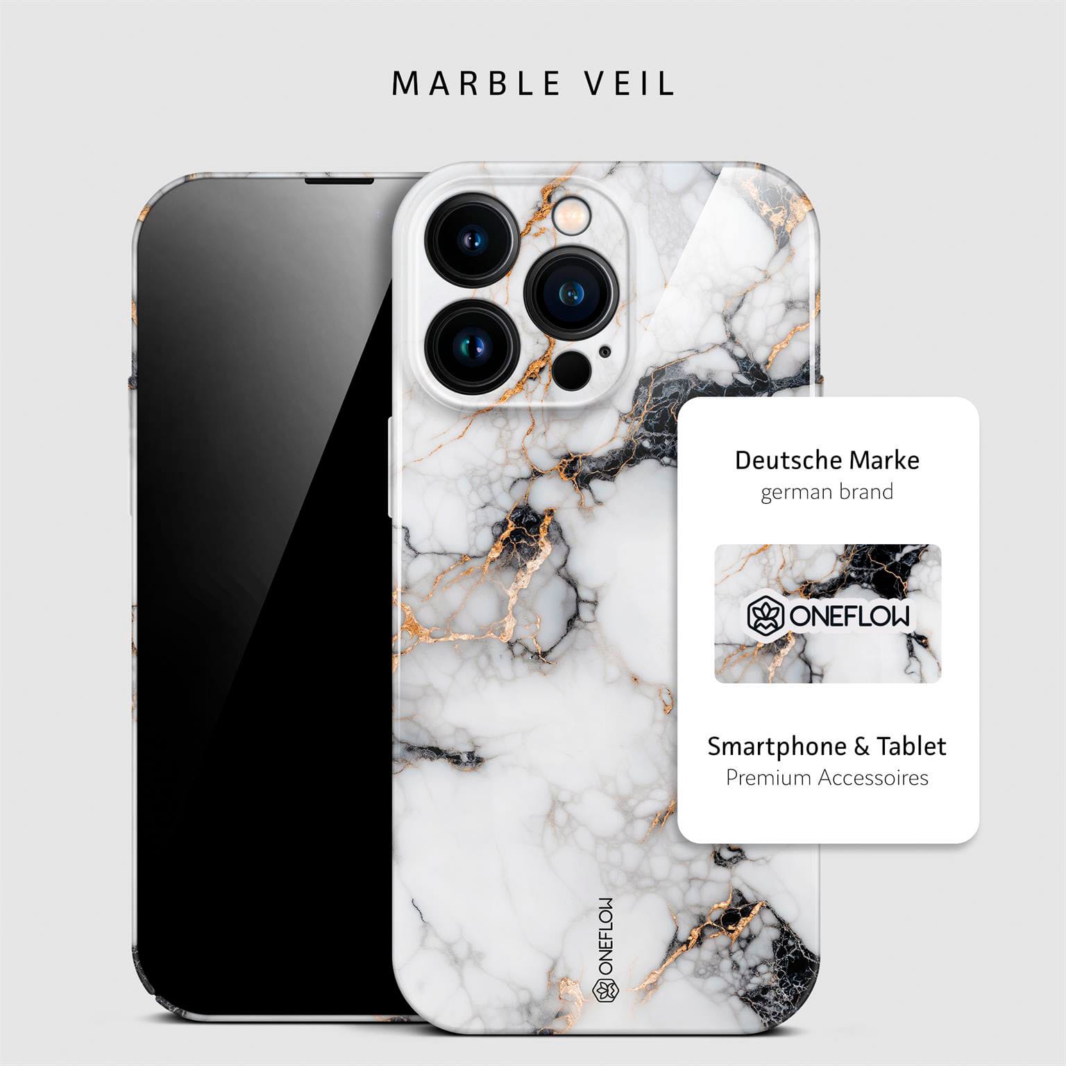 ONEFLOW Bliss Cover iPhone 16 Pro Max Marmor Muster – Weiteres Produktbild 4 ONEFLOW Bliss Cover iPhone 16 Pro Max Marmor Muster – Weiteres Produktbild 4