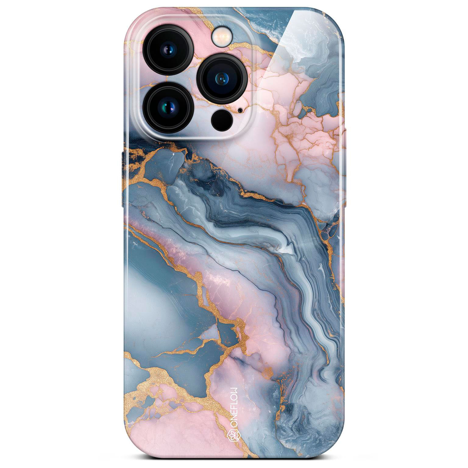ONEFLOW Bliss Cover iPhone 16 Pro Marmor Muster Hauptbild