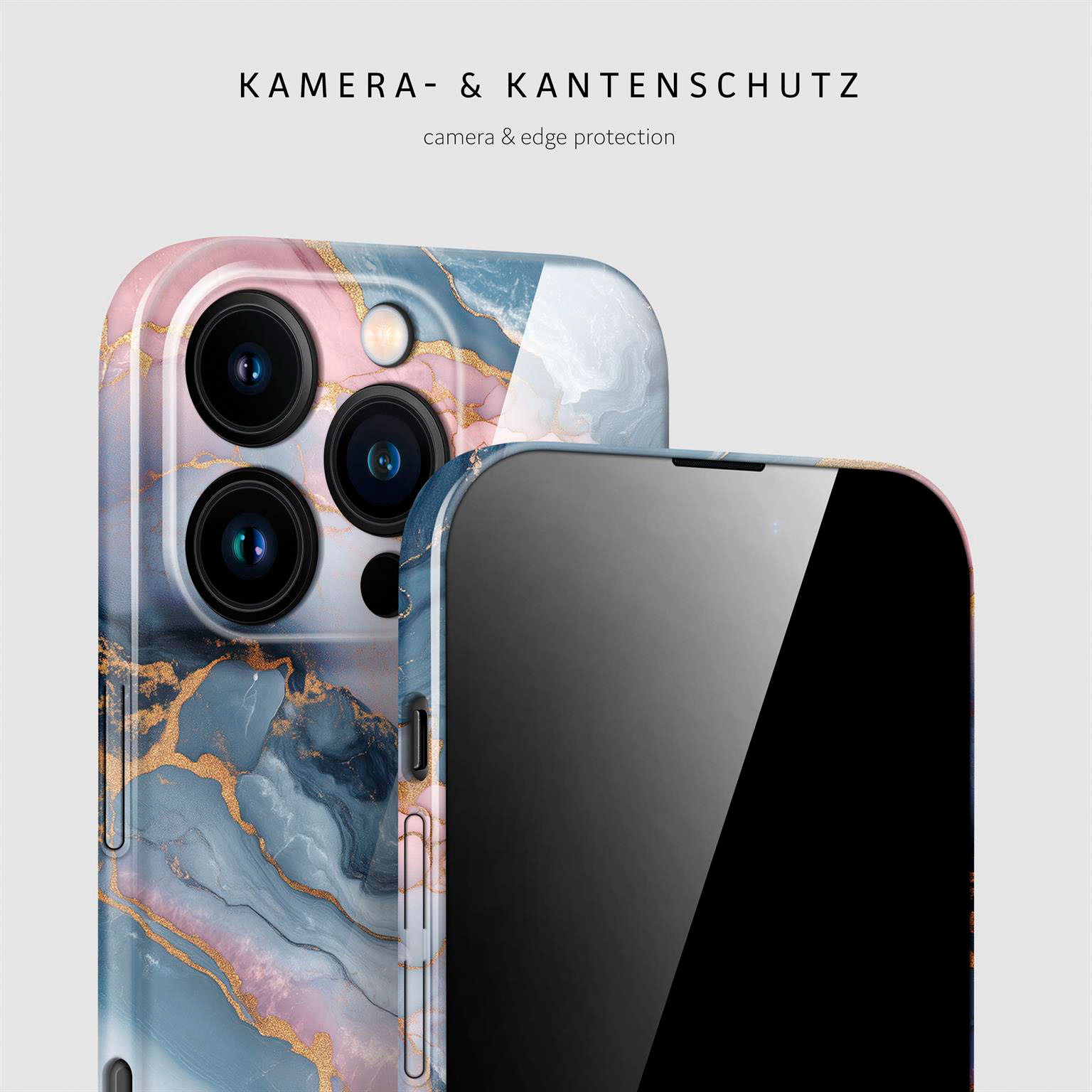 ONEFLOW Bliss Cover iPhone 16 Pro Marmor Muster – Weiteres Produktbild 1