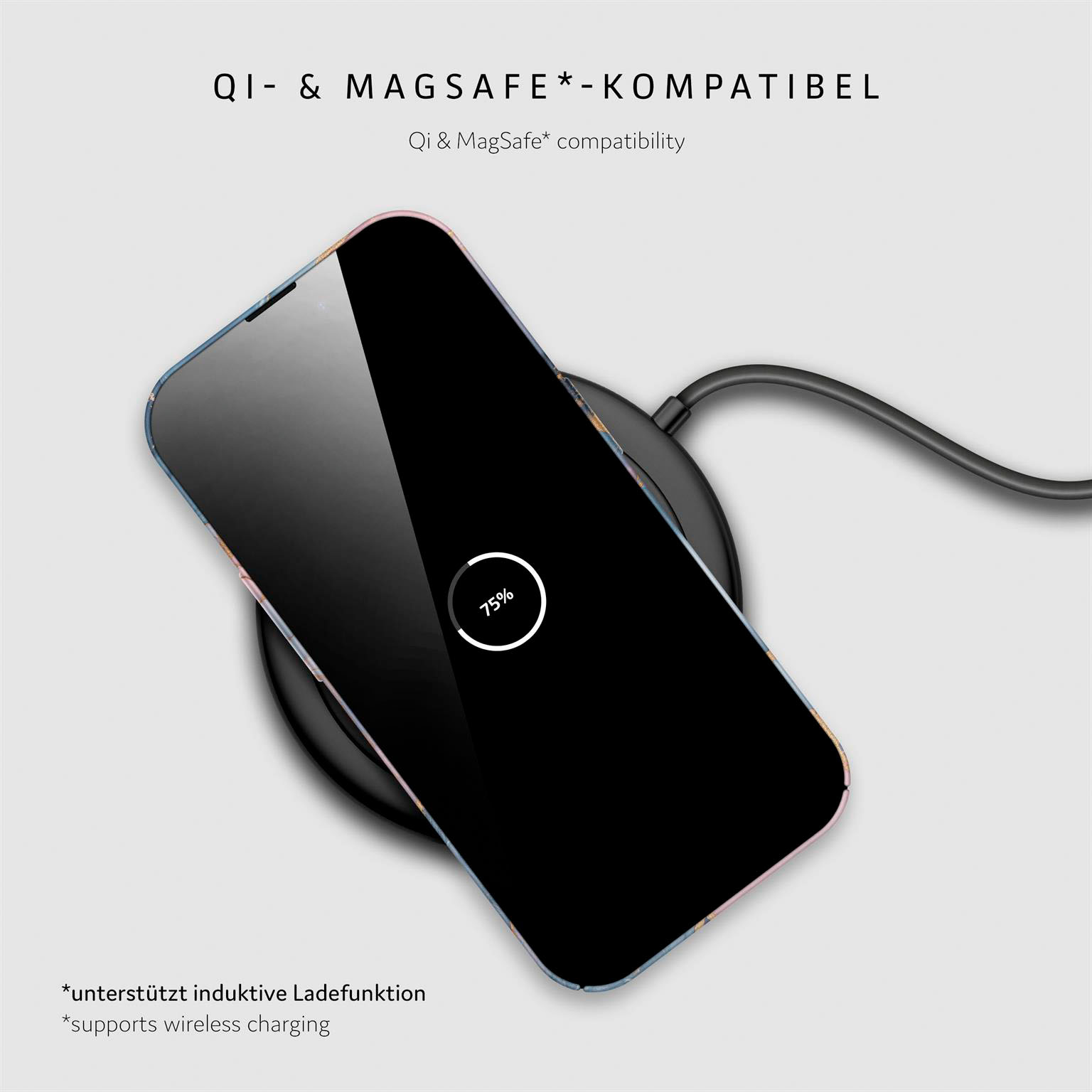 ONEFLOW Bliss Cover iPhone 16 Pro Marmor Muster – Weiteres Produktbild 5