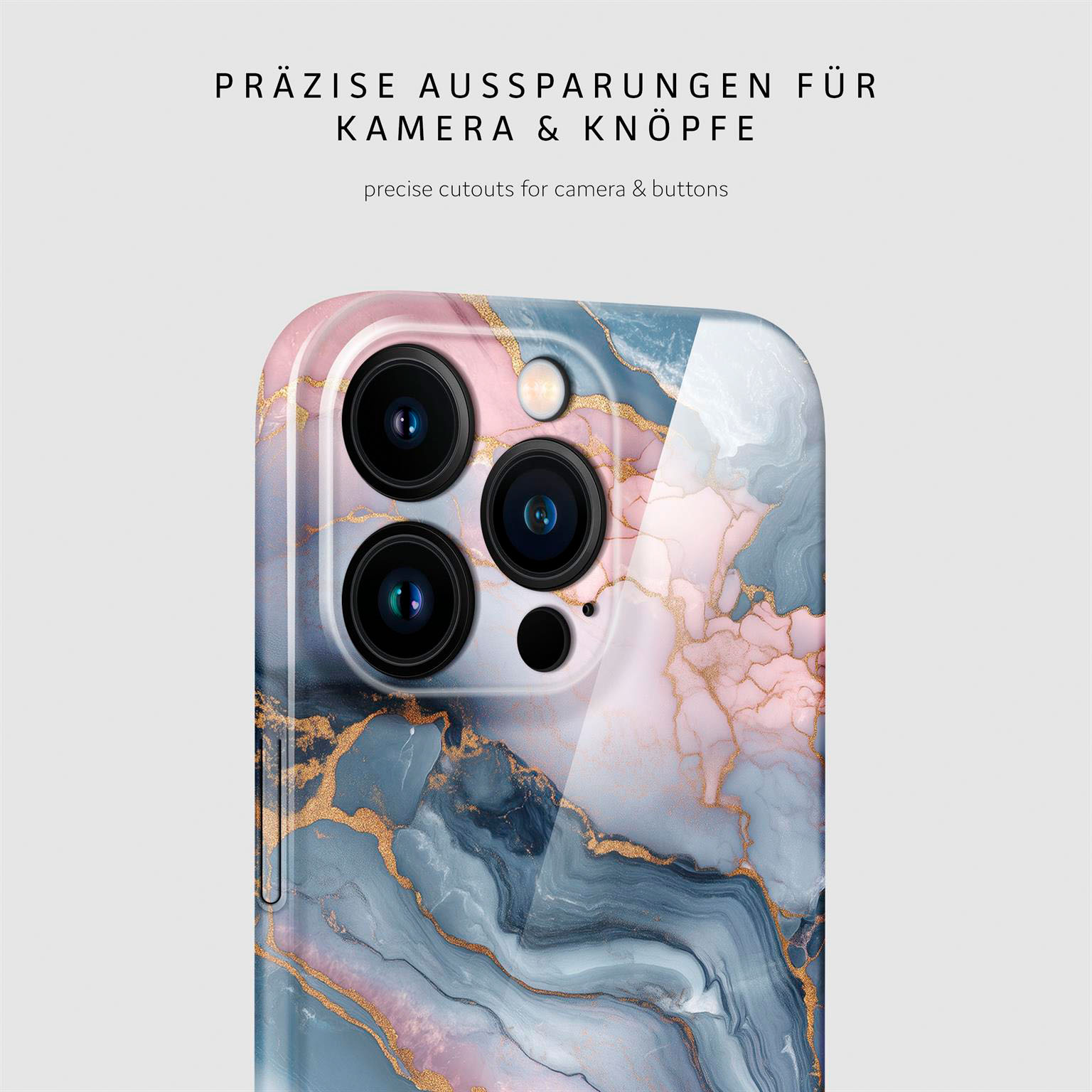 ONEFLOW Bliss Cover iPhone 16 Pro Marmor Muster – Weiteres Produktbild 6