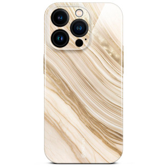 ONEFLOW Bliss Cover iPhone 16 Pro Marmor Muster – Sand Dune ONEFLOW Bliss Cover iPhone 16 Pro Marmor Muster – Sand Dune