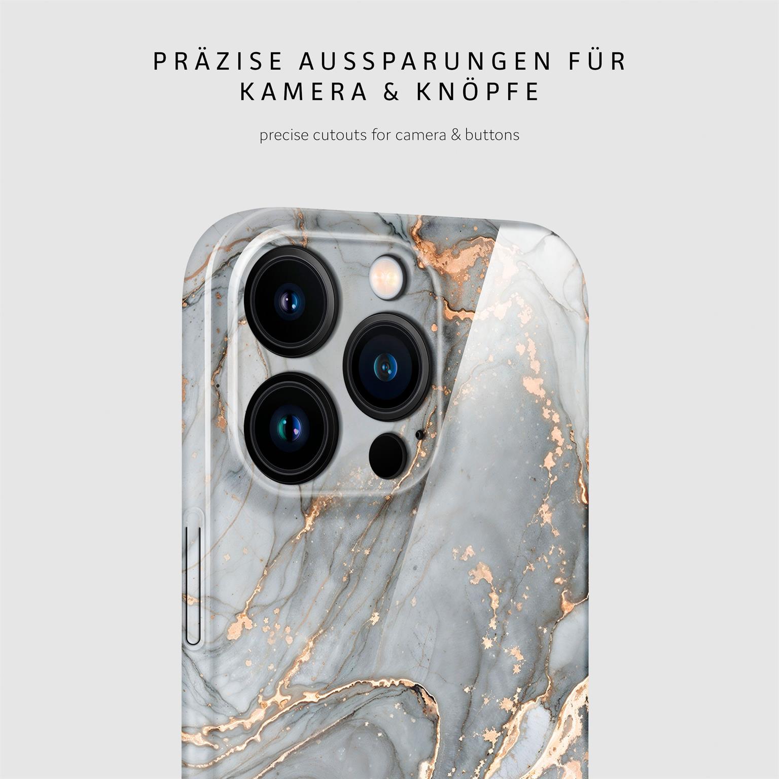 ONEFLOW Bliss Cover iPhone 16 Pro Marmor Muster – Weiteres Produktbild 6