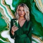 ONEFLOW Bliss Cover iPhone 16 Pro Marmor Muster – Weiteres Produktbild 3