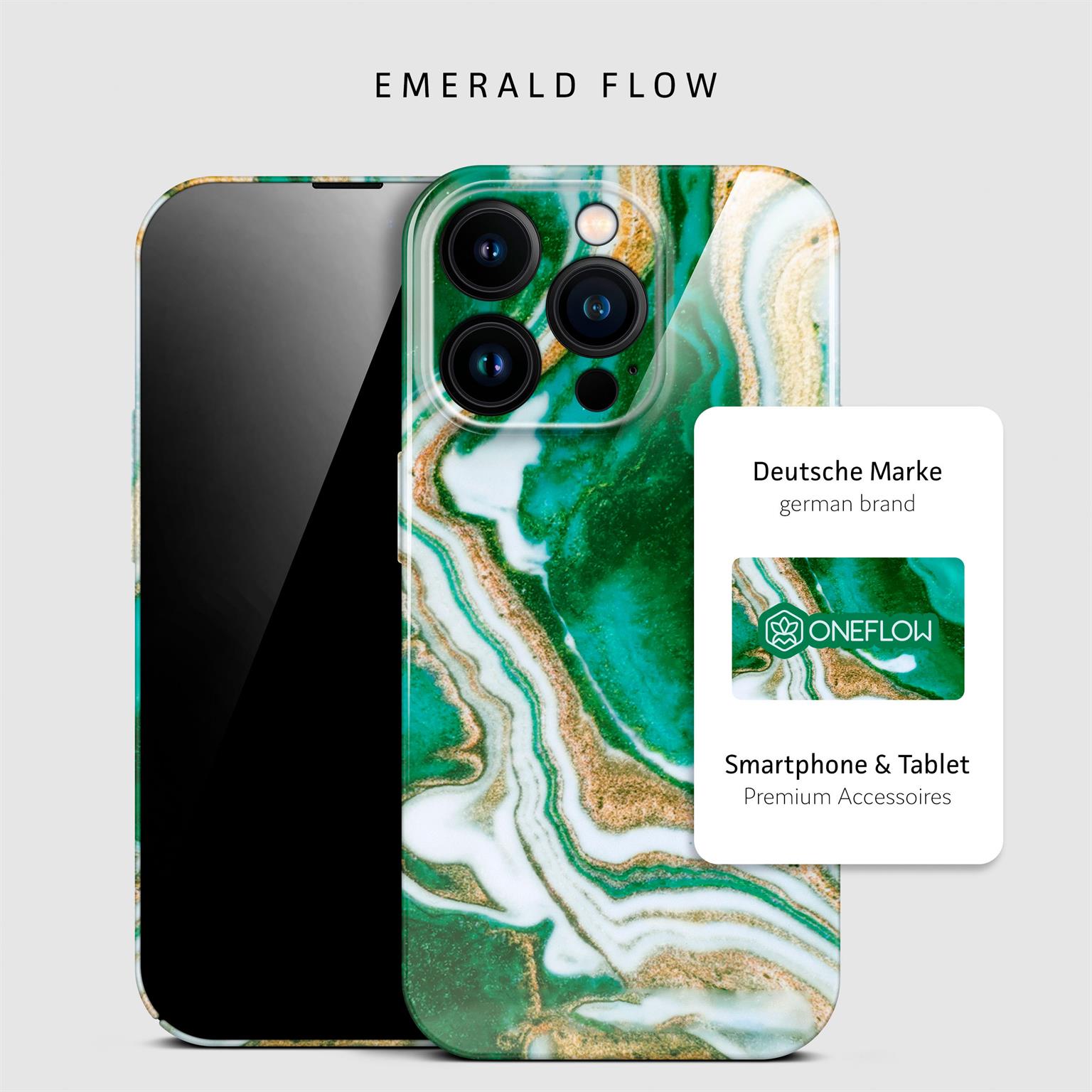 ONEFLOW Bliss Cover iPhone 16 Pro Marmor Muster – Weiteres Produktbild 3