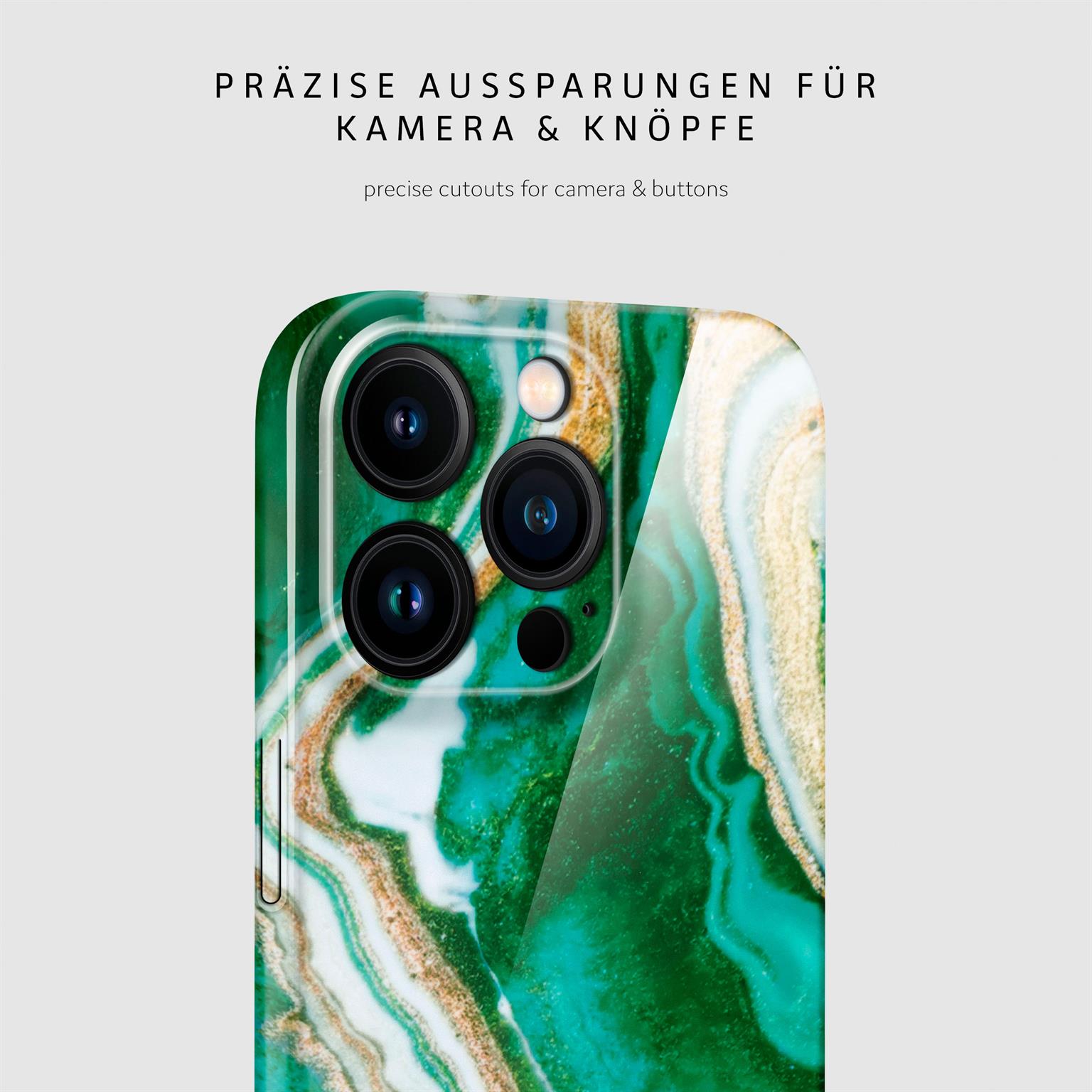 ONEFLOW Bliss Cover iPhone 16 Pro Marmor Muster – Weiteres Produktbild 6