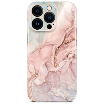 ONEFLOW Bliss Cover iPhone 16 Pro Marmor Muster – Rose Serenity ONEFLOW Bliss Cover iPhone 16 Pro Marmor Muster – Rose Serenity
