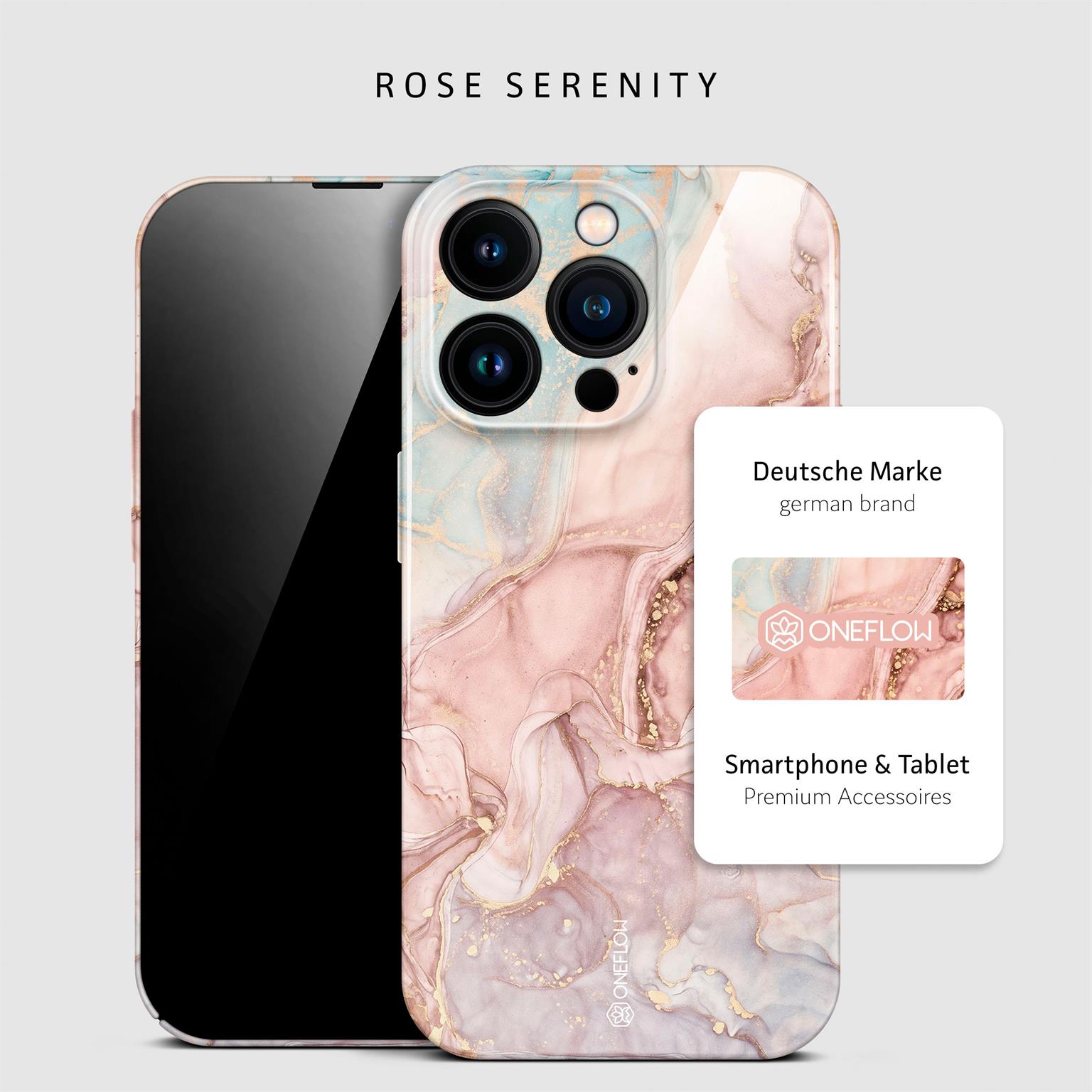 ONEFLOW Bliss Cover iPhone 16 Pro Marmor Muster – Weiteres Produktbild 3