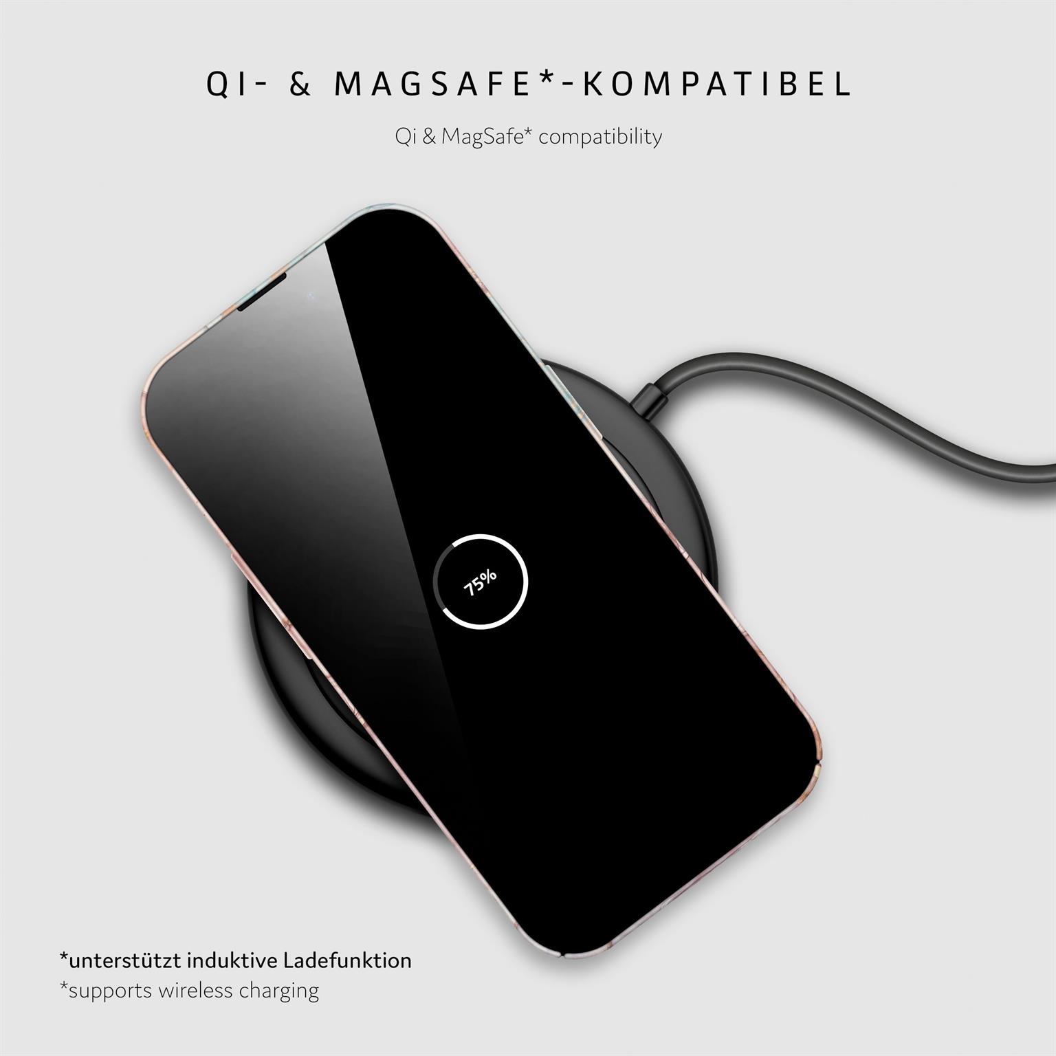 ONEFLOW Bliss Cover iPhone 16 Pro Marmor Muster – Weiteres Produktbild 5