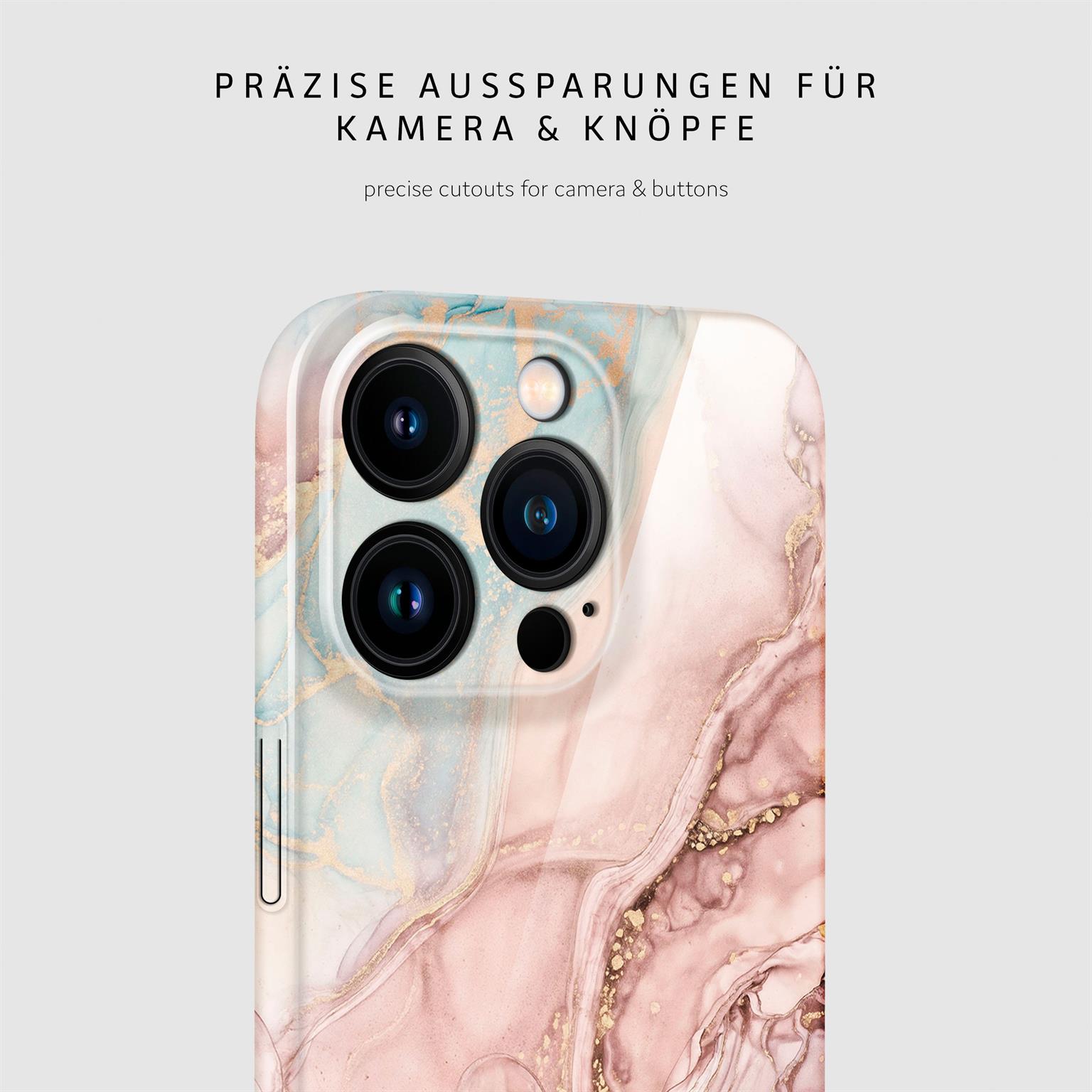 ONEFLOW Bliss Cover iPhone 16 Pro Marmor Muster – Weiteres Produktbild 6