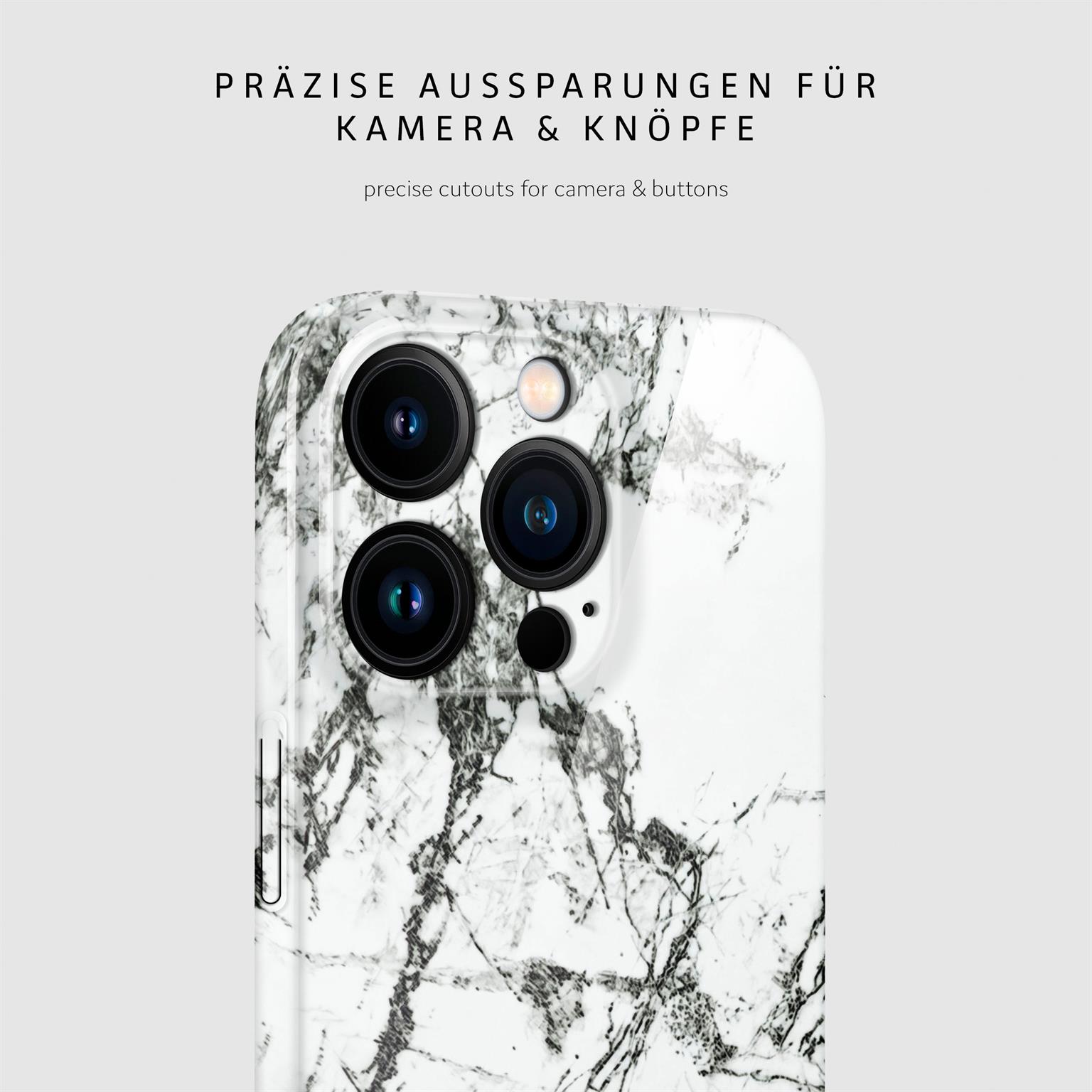 ONEFLOW Bliss Cover iPhone 16 Pro Marmor Muster – Weiteres Produktbild 6