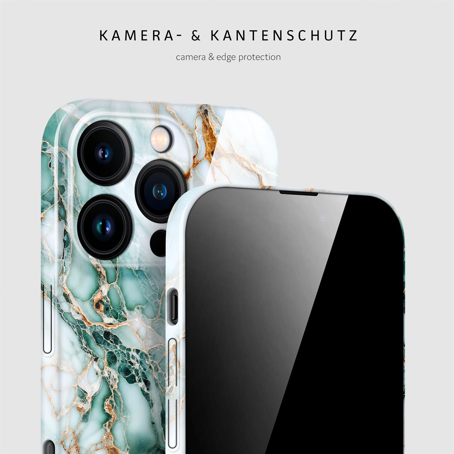 ONEFLOW Bliss Cover iPhone 16 Pro Marmor Muster – Weiteres Produktbild 2 ONEFLOW Bliss Cover iPhone 16 Pro Marmor Muster – Weiteres Produktbild 2