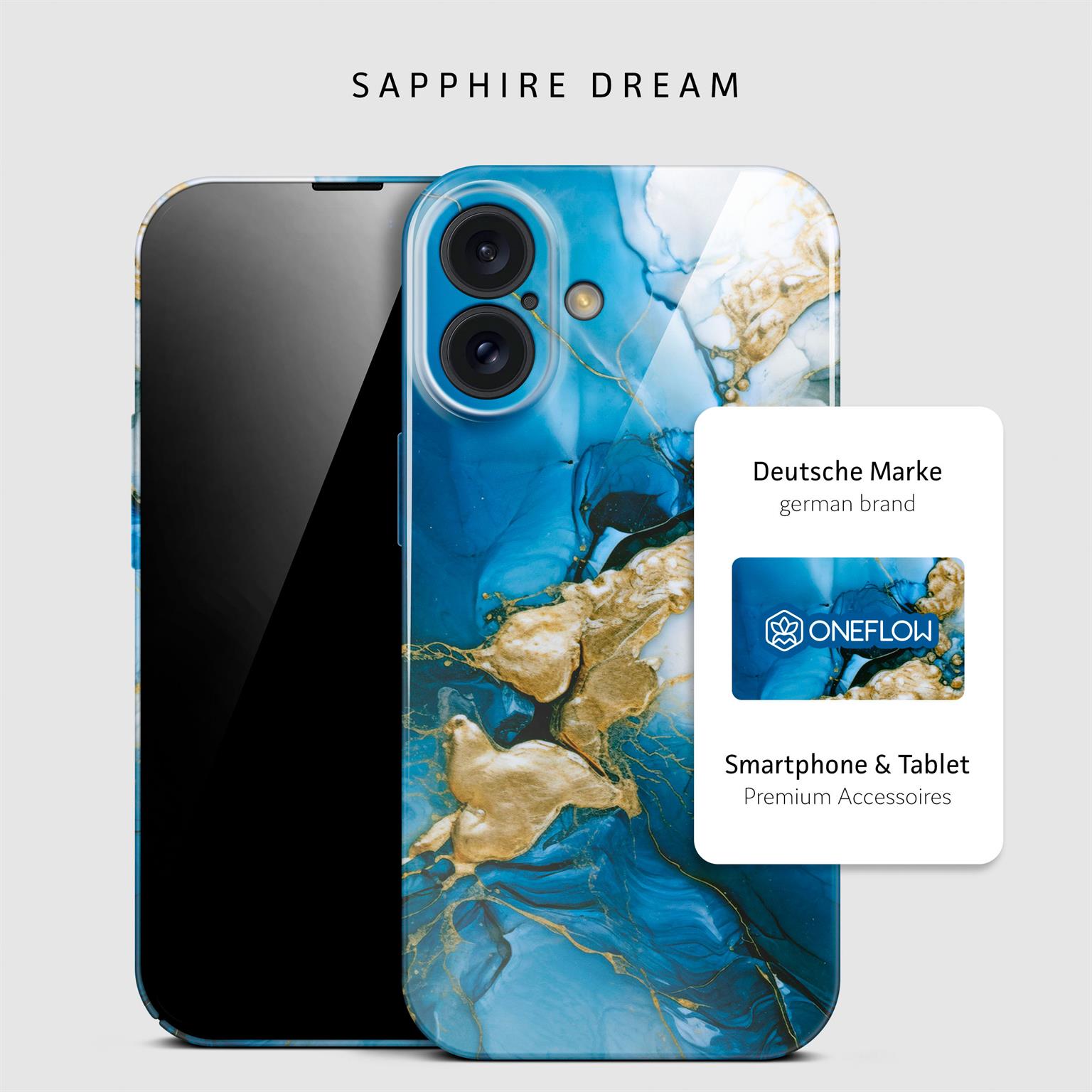 ONEFLOW Bliss Cover iPhone 16 Marmor Muster – Weiteres Produktbild 4 ONEFLOW Bliss Cover iPhone 16 Marmor Muster – Weiteres Produktbild 4