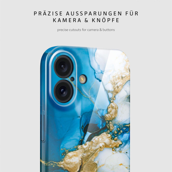 ONEFLOW Bliss Cover iPhone 16 Marmor Muster – Weiteres Produktbild 7