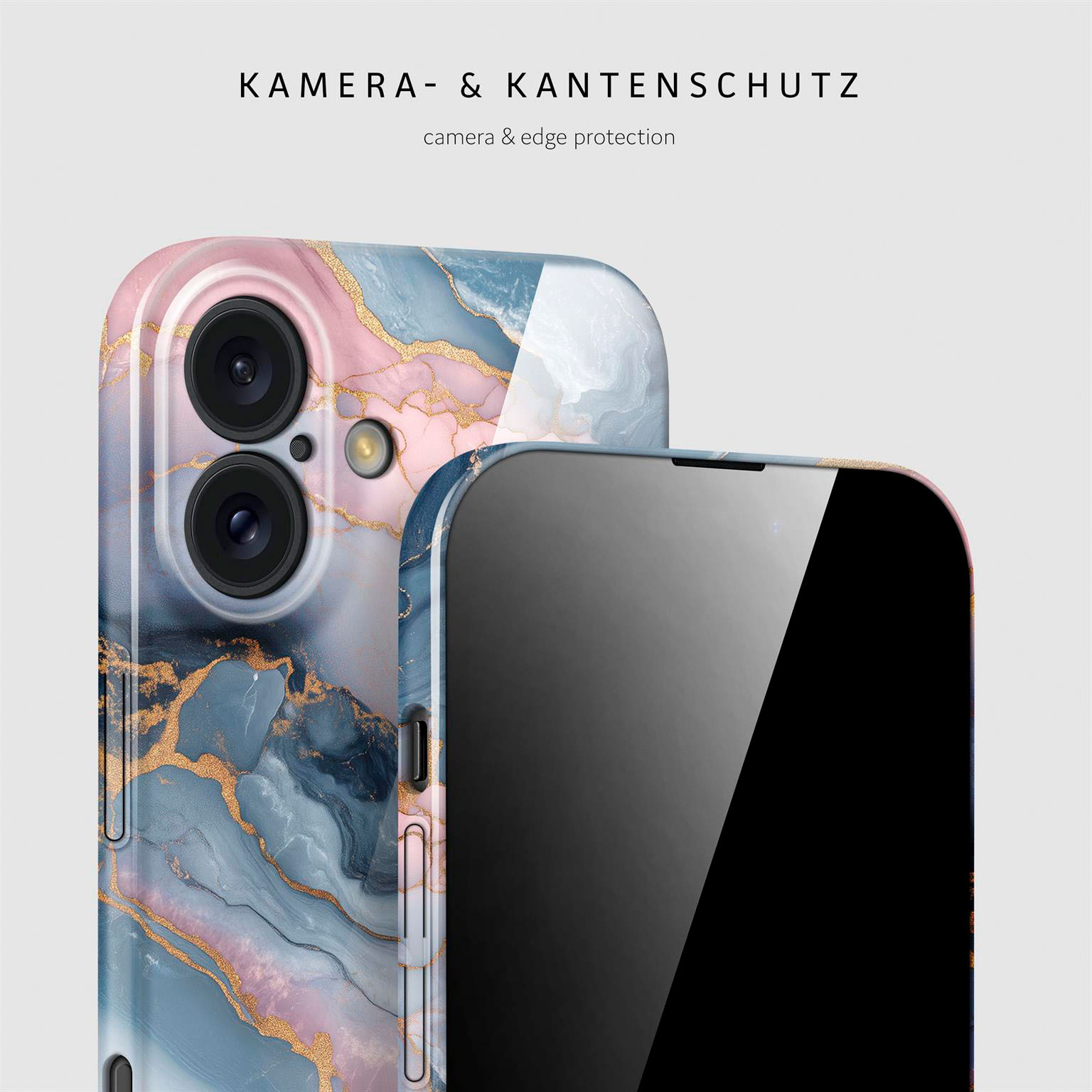 ONEFLOW Bliss Cover iPhone 16 Marmor Muster – Weiteres Produktbild 1