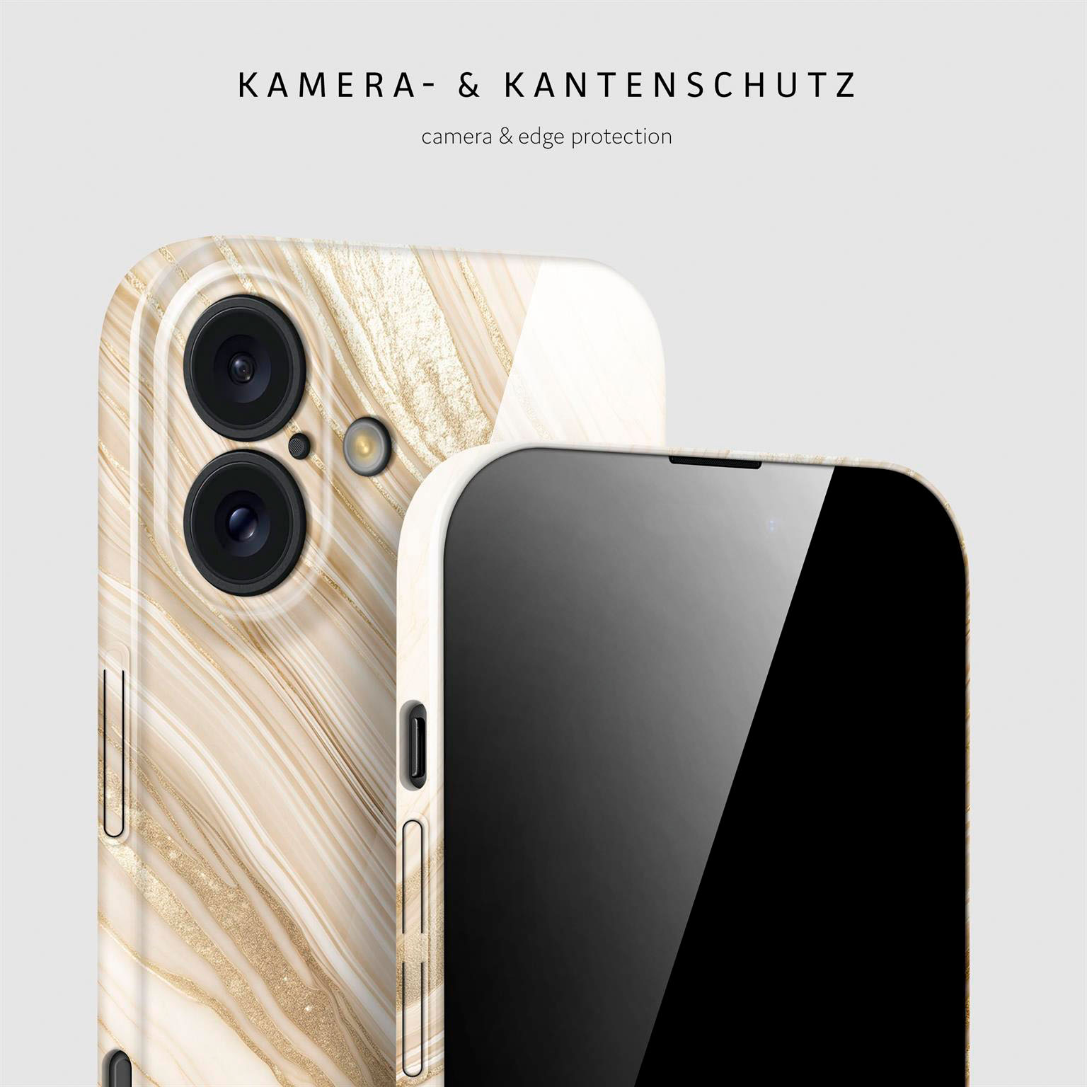 ONEFLOW Bliss Cover iPhone 16 Marmor Muster – Weiteres Produktbild 2 ONEFLOW Bliss Cover iPhone 16 Marmor Muster – Weiteres Produktbild 2