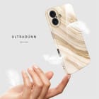 ONEFLOW Bliss Cover iPhone 16 Marmor Muster – Weiteres Produktbild 5