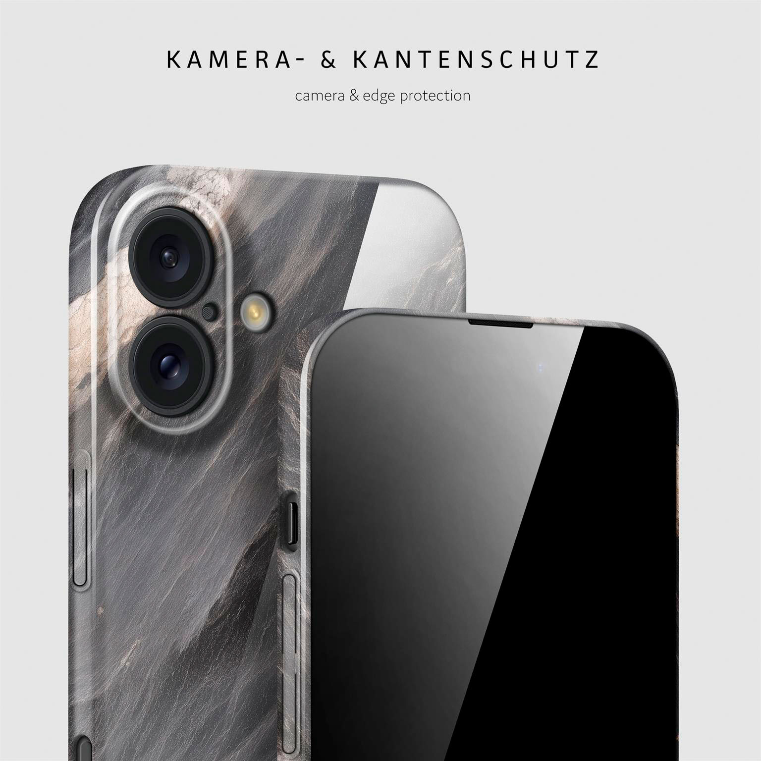 ONEFLOW Bliss Cover iPhone 16 Marmor Muster – Weiteres Produktbild 2 ONEFLOW Bliss Cover iPhone 16 Marmor Muster – Weiteres Produktbild 2