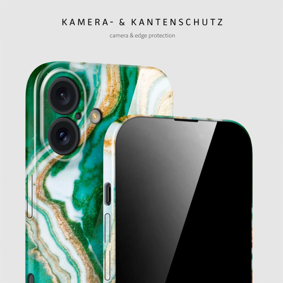 ONEFLOW Bliss Cover iPhone 16 Marmor Muster – Weiteres Produktbild 2