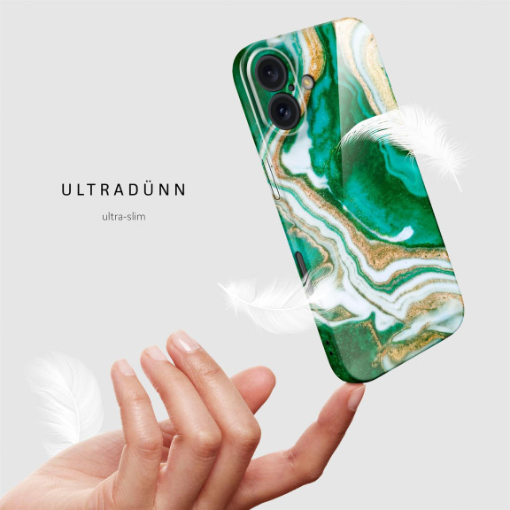 ONEFLOW Bliss Cover iPhone 16 Marmor Muster – Weiteres Produktbild 5