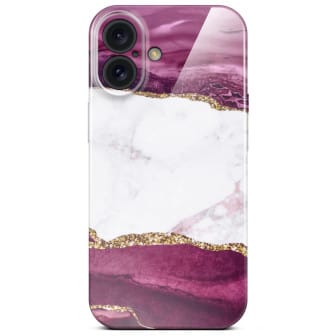 ONEFLOW Bliss Cover iPhone 16 Marmor Muster – Velvet Kiss ONEFLOW Bliss Cover iPhone 16 Marmor Muster – Velvet Kiss