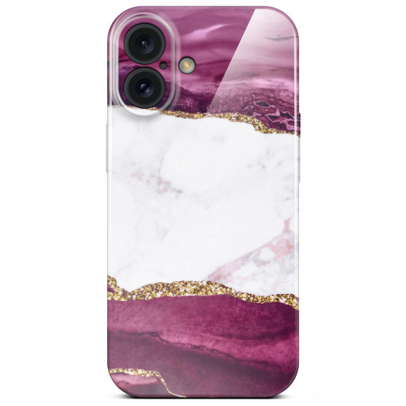 ONEFLOW Bliss Cover iPhone 16 Marmor Muster – Weiteres Produktbild 1