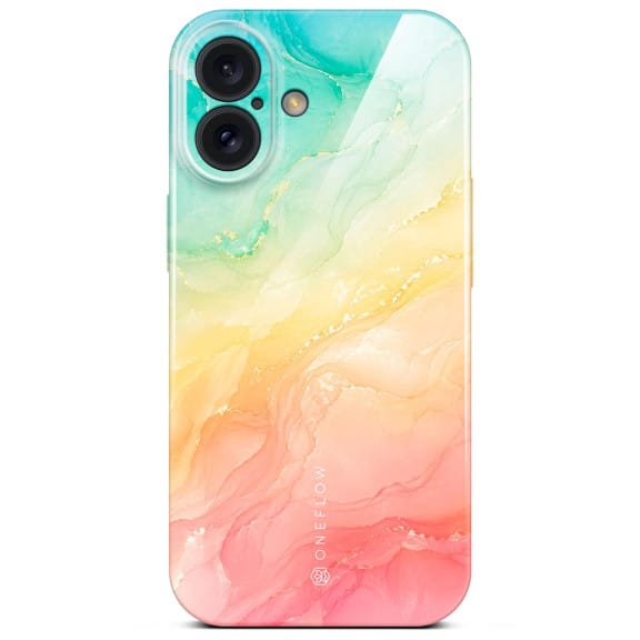 ONEFLOW Bliss Cover iPhone 16 Marmor Muster – Weiteres Produktbild 1 ONEFLOW Bliss Cover iPhone 16 Marmor Muster – Weiteres Produktbild 1