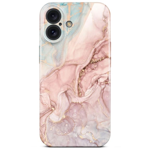 ONEFLOW Bliss Cover iPhone 16 Marmor Muster – Weiteres Produktbild 1 ONEFLOW Bliss Cover iPhone 16 Marmor Muster – Weiteres Produktbild 1
