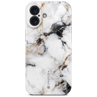 ONEFLOW Bliss Cover iPhone 16 Marmor Muster – Marble Veil ONEFLOW Bliss Cover iPhone 16 Marmor Muster – Marble Veil