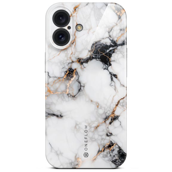 ONEFLOW Bliss Cover iPhone 16 Marmor Muster – Weiteres Produktbild 1 ONEFLOW Bliss Cover iPhone 16 Marmor Muster – Weiteres Produktbild 1