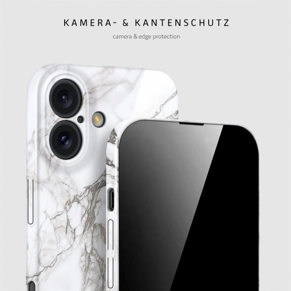 ONEFLOW Bliss Cover iPhone 16 Marmor Muster – Weiteres Produktbild 2 ONEFLOW Bliss Cover iPhone 16 Marmor Muster – Weiteres Produktbild 2