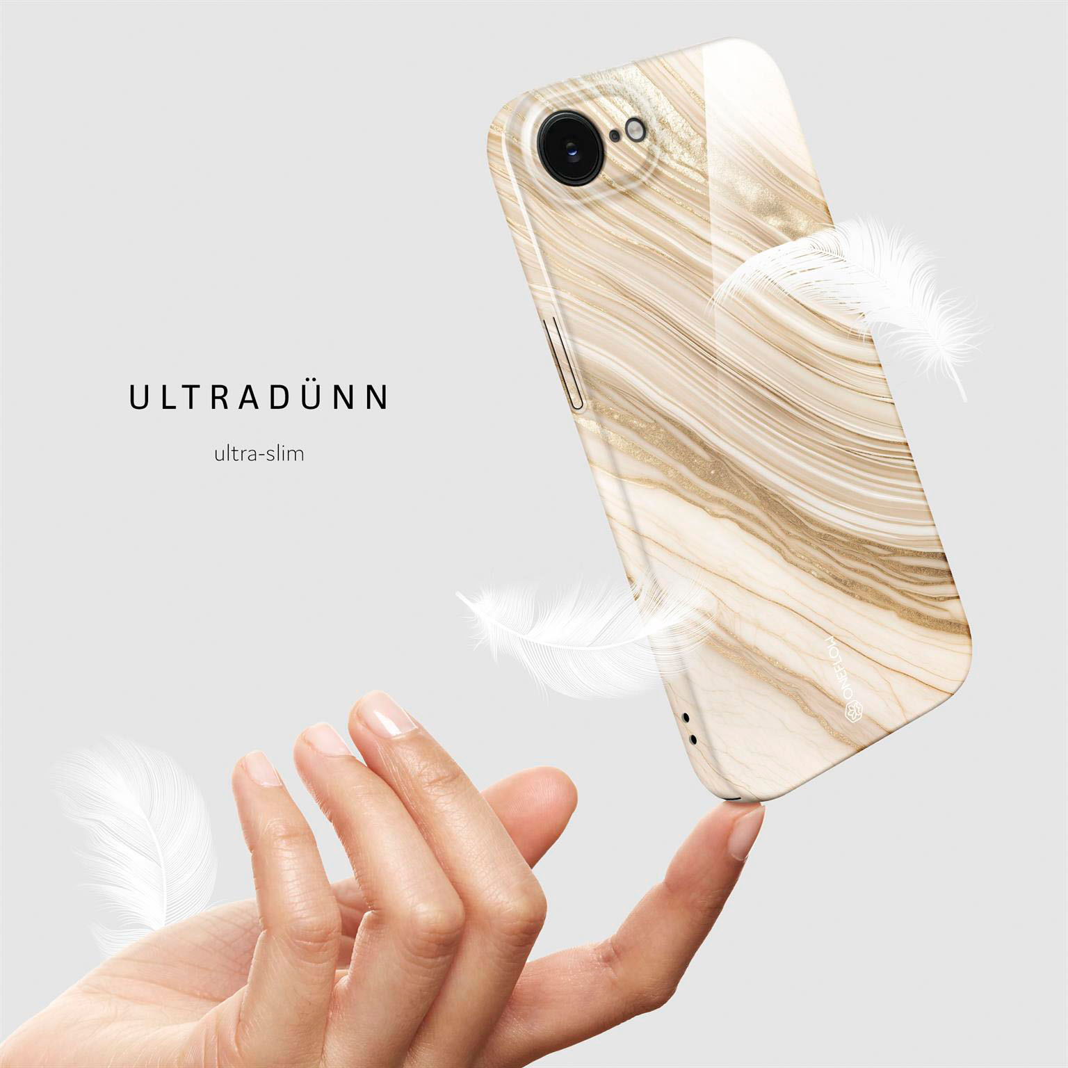 ONEFLOW Bliss Cover iPhone 16e Marmor Muster – Weiteres Produktbild 5 ONEFLOW Bliss Cover iPhone 16e Marmor Muster – Weiteres Produktbild 5