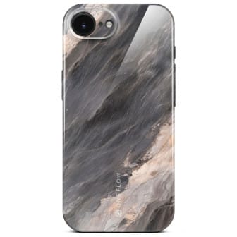ONEFLOW Bliss Cover iPhone 16e Marmor Muster – Slate Horizon ONEFLOW Bliss Cover iPhone 16e Marmor Muster – Slate Horizon
