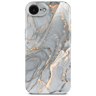 ONEFLOW Bliss Cover iPhone 16e Marmor Muster – Soft Granite
