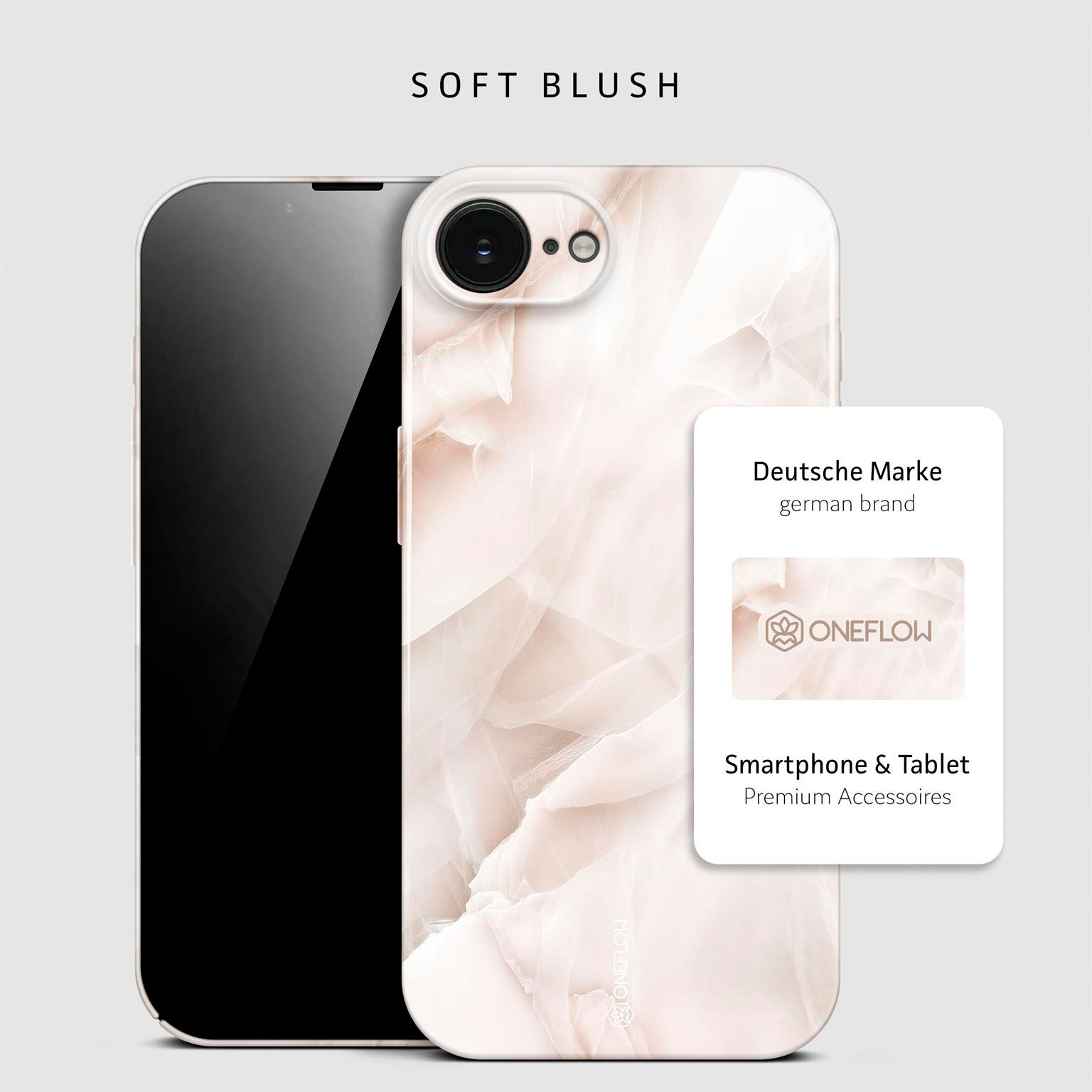 ONEFLOW Bliss Cover iPhone 16e Marmor Muster – Weiteres Produktbild 4 ONEFLOW Bliss Cover iPhone 16e Marmor Muster – Weiteres Produktbild 4